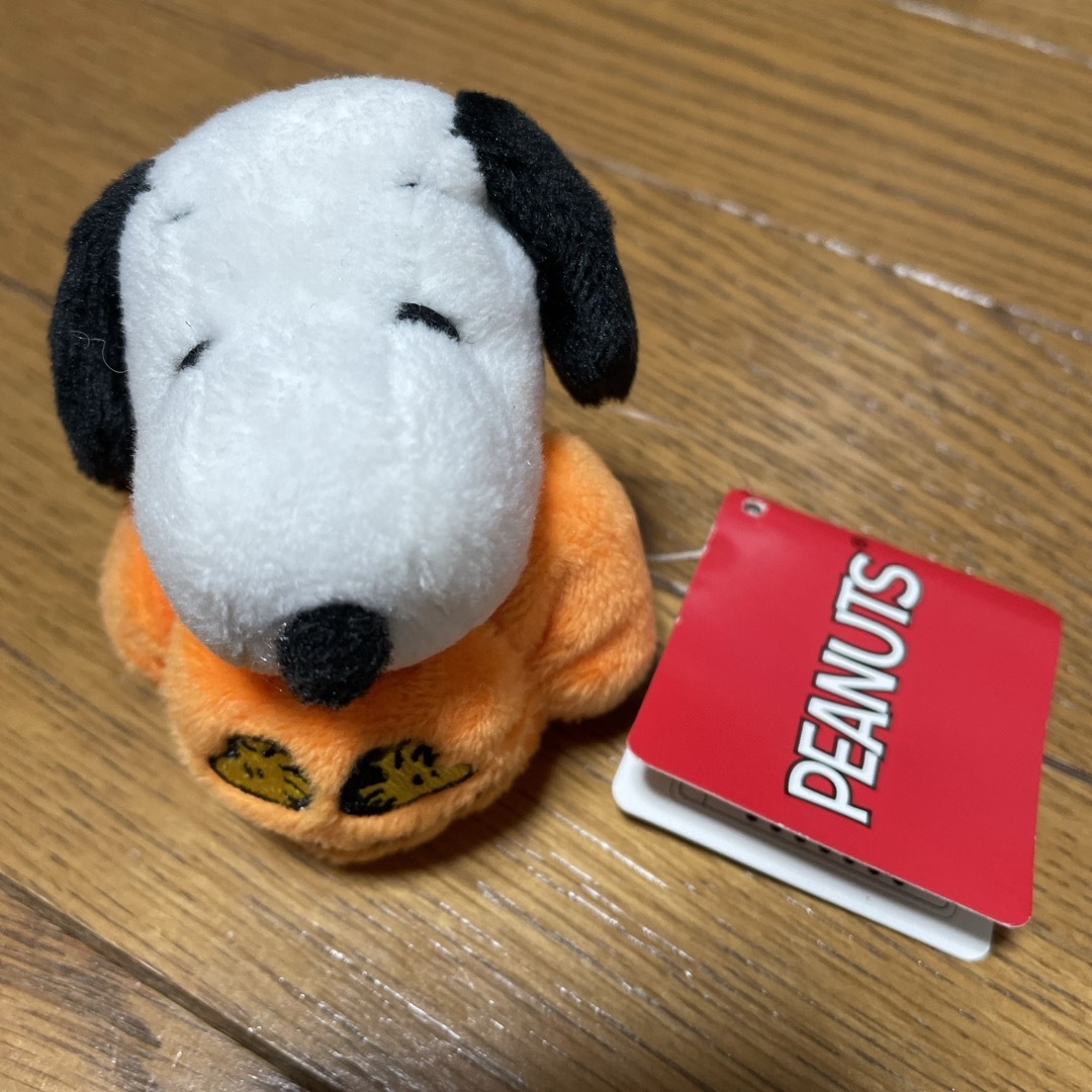 SNOOPY(スヌーピー)のスヌーピーお手玉マスコット ハロウィン エンタメ/ホビーのおもちゃ/ぬいぐるみ(ぬいぐるみ)の商品写真