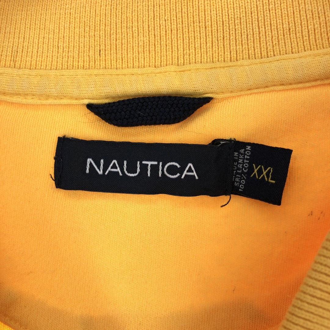 NAUTICA(ノーティカ)の古着 00年代~ ノーティカ NAUTICA 長袖 ポロシャツ メンズXXL /eaa423434 メンズのトップス(ポロシャツ)の商品写真