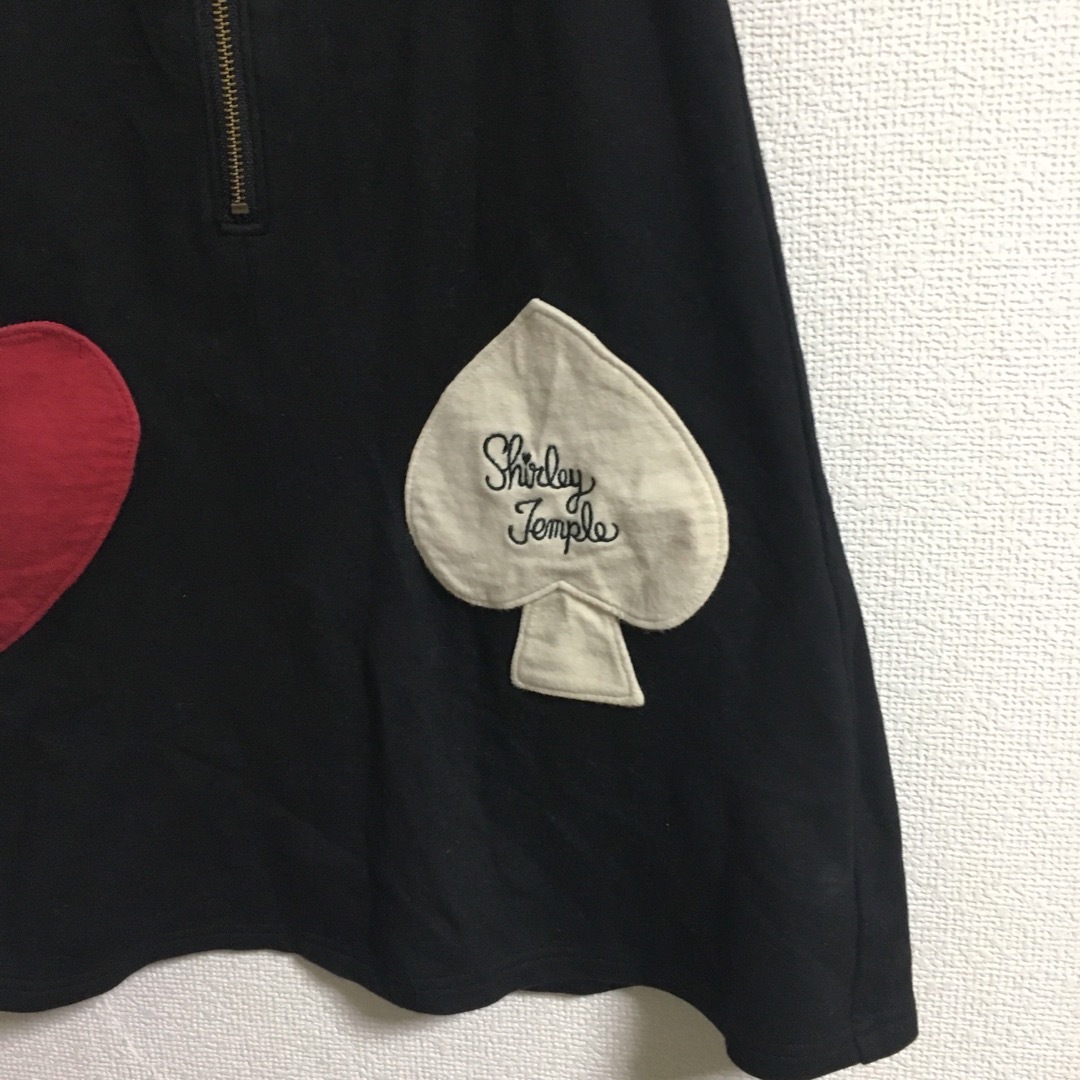 Shirley Temple(シャーリーテンプル)のシャーリーテンプル  トランプ　ジャンパースカート　ワンピース　130cm キッズ/ベビー/マタニティのキッズ服女の子用(90cm~)(ワンピース)の商品写真