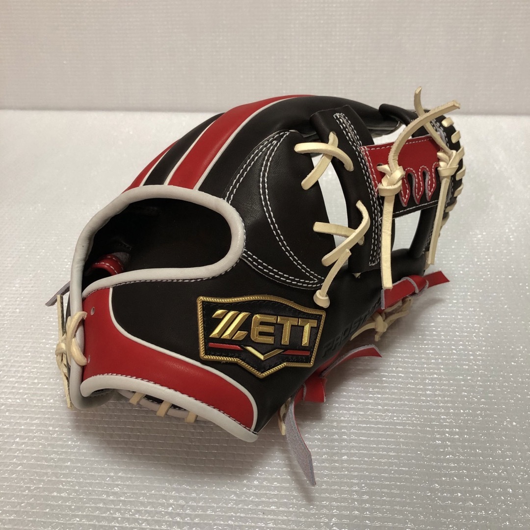 ZETT(ゼット)のゼット軟式オーダーグラブ　今宮モデル(296型) スポーツ/アウトドアの野球(グローブ)の商品写真