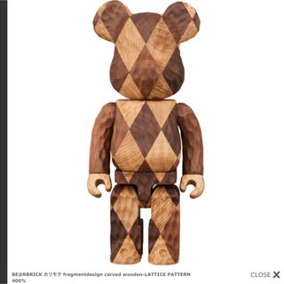 メディコムトイ(MEDICOM TOY)のBE@RBRICK カリモク fragmentdesign (その他)