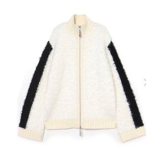 melt. - melt the lady fluffy knit jacket