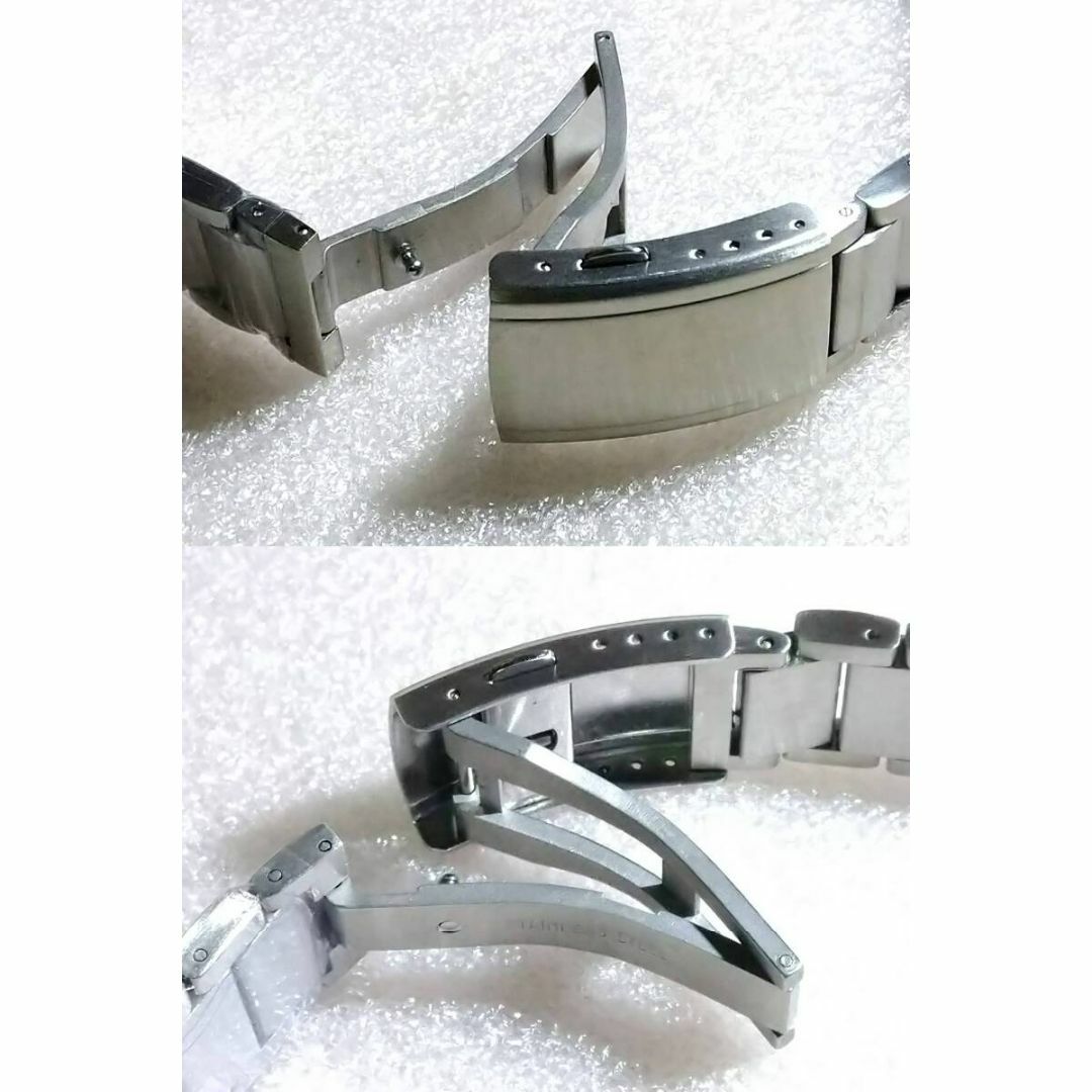 新品 G-SHOCK ステンレスベルト GST対応 シルバー 互換品（訳あり） メンズの時計(金属ベルト)の商品写真