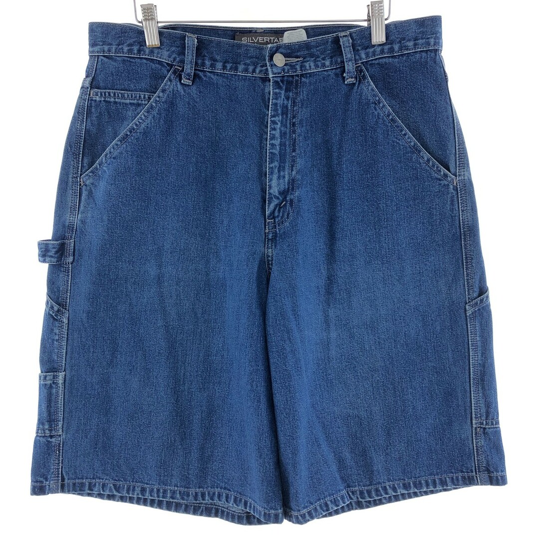 Levi's(リーバイス)の古着 リーバイス Levi's SILVER TAB シルバータブ デニムペインターショーツ ショートパンツ メンズw34 /eaa382539 メンズのパンツ(ショートパンツ)の商品写真