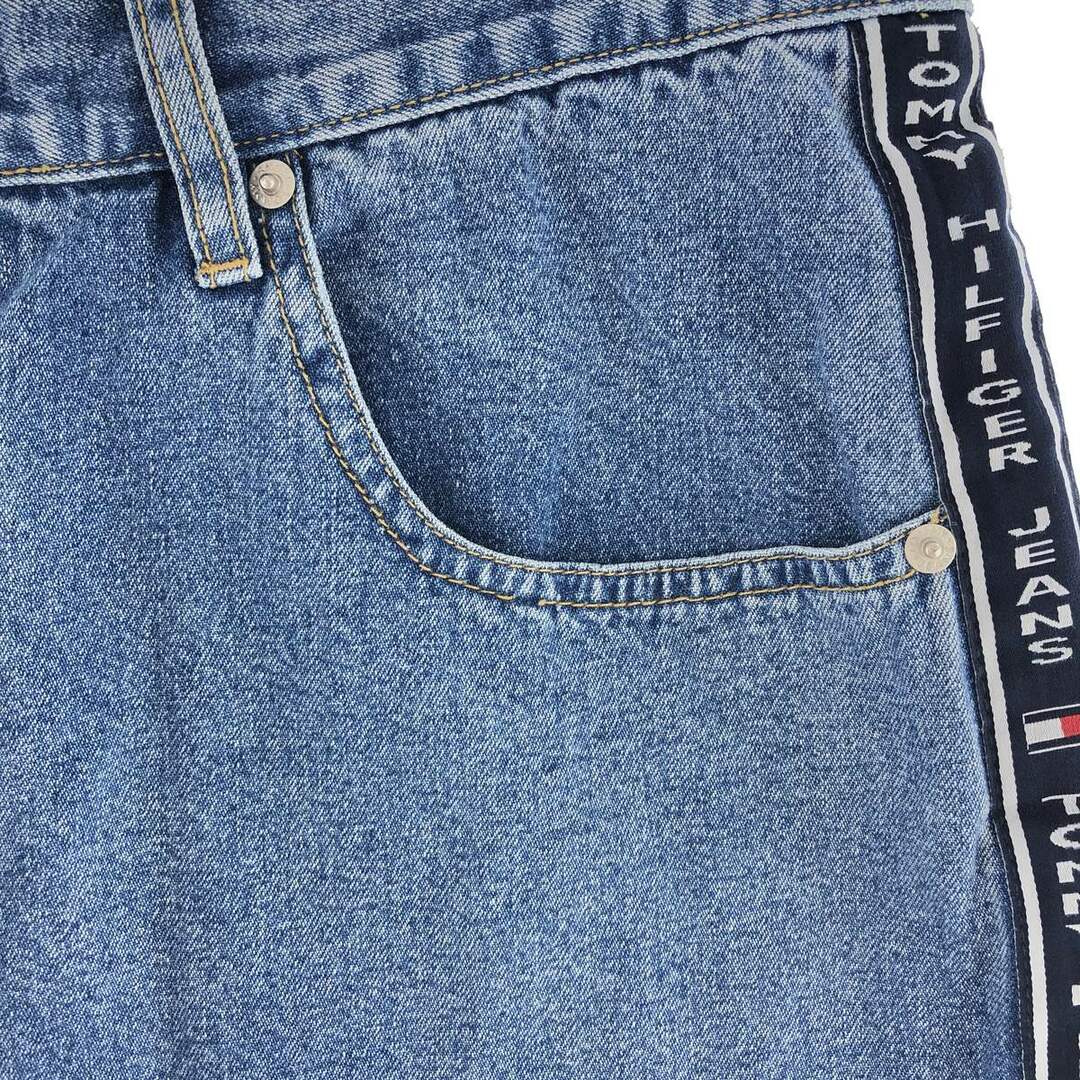 TOMMY HILFIGER(トミーヒルフィガー)の古着 90年代 トミーヒルフィガー TOMMY HILFIGER JEANS デニムショーツ ハーフパンツ メンズw33 ヴィンテージ /eaa382712 メンズのパンツ(ショートパンツ)の商品写真