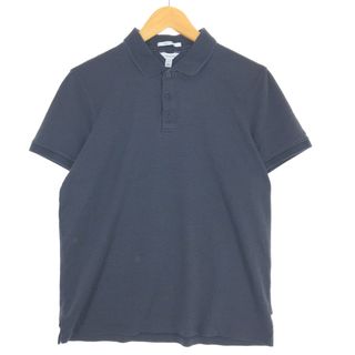 カルバンクライン(Calvin Klein)の古着 00年代~ カルバンクライン Calvin klein 半袖 ボーダー ポロシャツ メンズS /eaa413874(ポロシャツ)