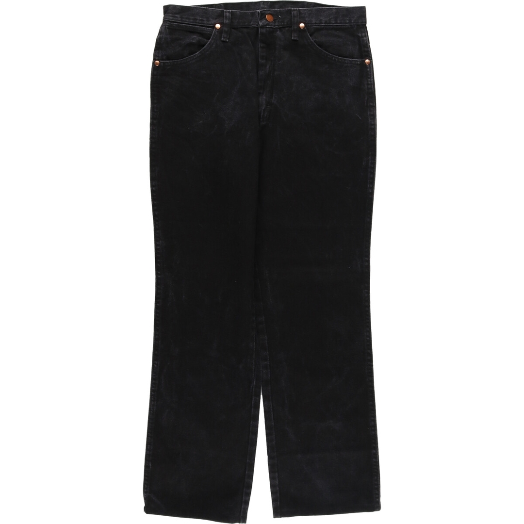 Wrangler(ラングラー)の古着 ラングラー Wrangler 936WBK ブラックデニム ストレートデニムパンツ メンズw32 /eaa415487 メンズのパンツ(デニム/ジーンズ)の商品写真