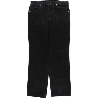 ラングラー(Wrangler)の古着 ラングラー Wrangler 936WBK ブラックデニム ストレートデニムパンツ メンズw32 /eaa415487(デニム/ジーンズ)