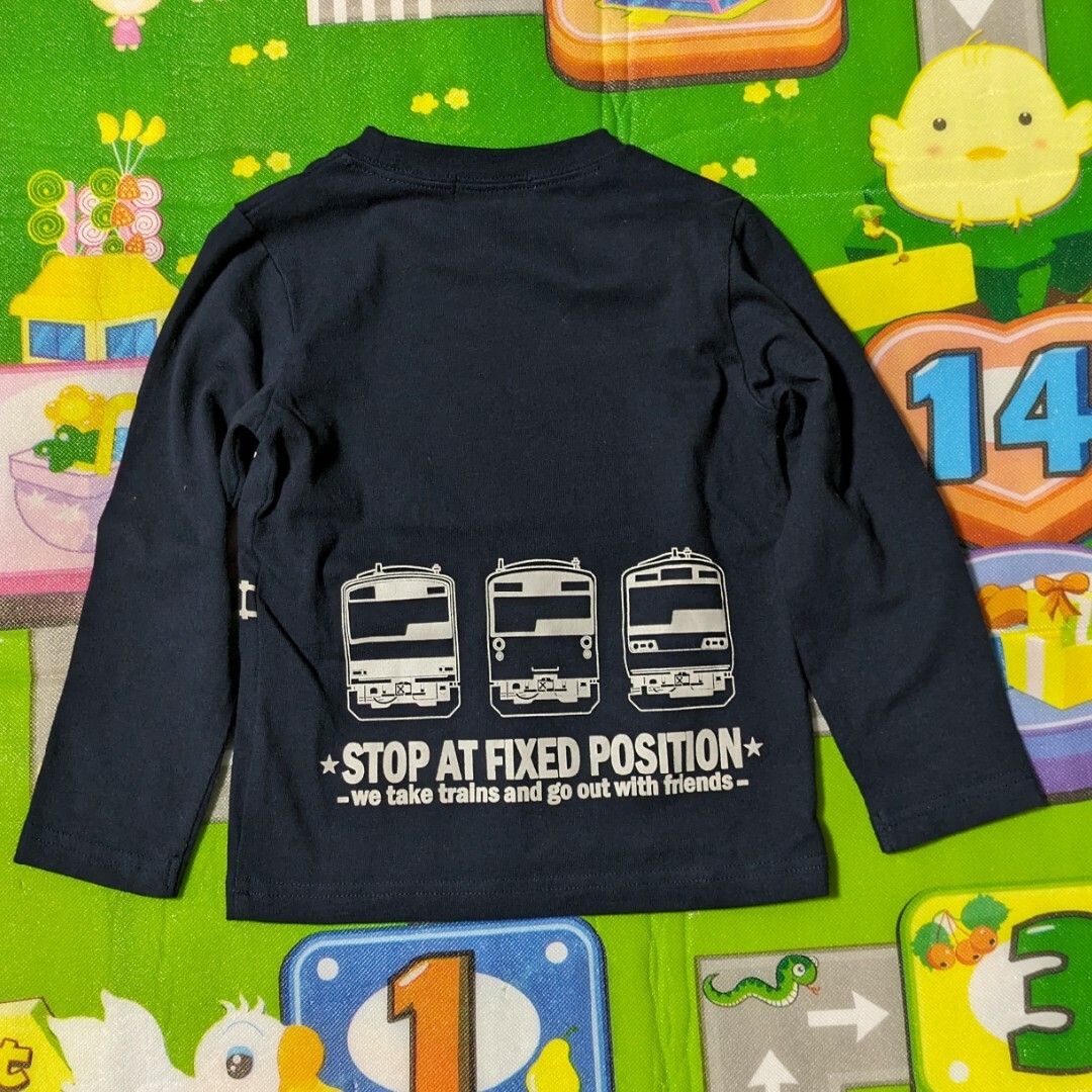 103.男の子　ロンT　100 キッズ/ベビー/マタニティのキッズ服男の子用(90cm~)(Tシャツ/カットソー)の商品写真