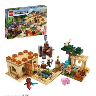 レゴ(Lego)のLEGO マインクラフト 21160 イリジャーの襲撃 【美品】(積み木/ブロック)