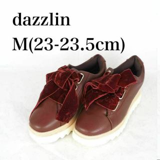 dazzlin*ダズリン*厚底シューズ*23-23.5cm*ボルドー*M2507