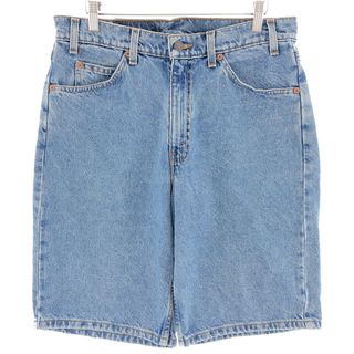 リーバイス(Levi's)の古着 リーバイス Levi's 550 デニムショーツ ハーフパンツ メンズw32 /eaa382448(ショートパンツ)