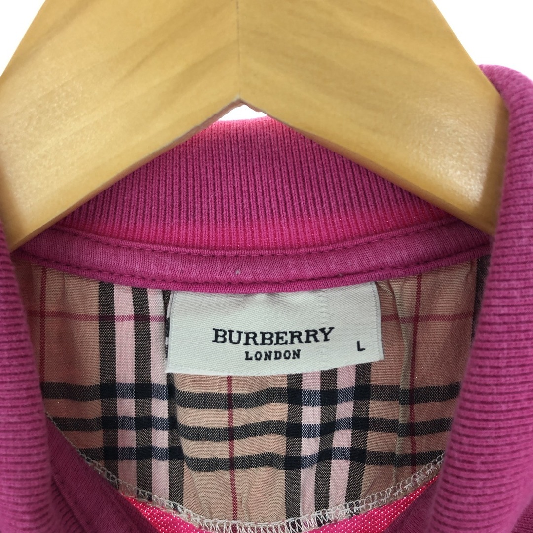 BURBERRY(バーバリー)の古着 バーバリー Burberry's LONDON 半袖 ポロシャツ メンズL /eaa430826 メンズのトップス(ポロシャツ)の商品写真