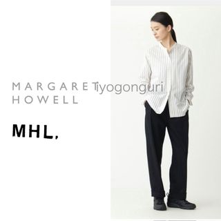 マーガレットハウエル(MARGARET HOWELL)のマーガレットハウエル　コットンシルクシャツ　　マーガレットハウエル　レディース(シャツ/ブラウス(長袖/七分))