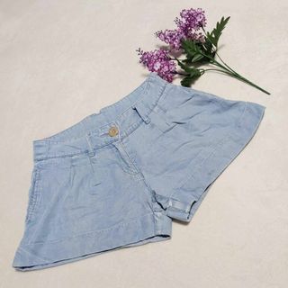 【NATURAL BEAUTY BASIC】ショートパンツ（S）デニム