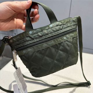 レスポートサック(LeSportsac)の◆新品◆レスポートサックLeSportsacグリーンデボス 2way(ショルダーバッグ)