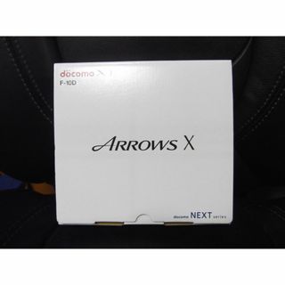 フジツウ(富士通)の未使用品◆ARROWS X F-10D ブラック FUJITSU  ドコモ(携帯電話本体)