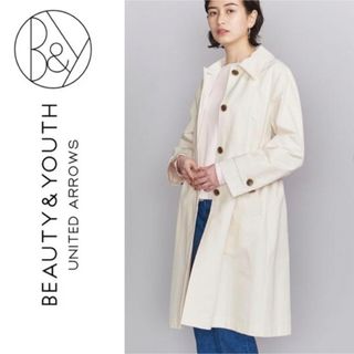 BEAUTY&YOUTH UNITED ARROWS - BEAUTY&YOUTH  BYドローストステンカラーミドルコート