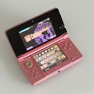 ニンテンドー3DS(ニンテンドー3DS)のニンテンドー3DS ピンク ポケモンバンク ポケムーバー(携帯用ゲーム機本体)