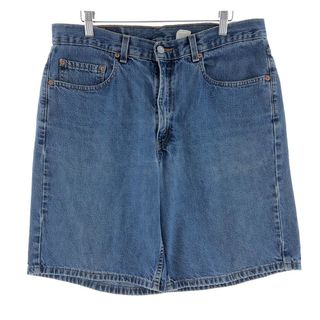 リーバイス(Levi's)の古着 90年代 リーバイス Levi's 550 RELAXED FIT デニムショーツ ショートパンツ メンズw34 ヴィンテージ /eaa382377(ショートパンツ)