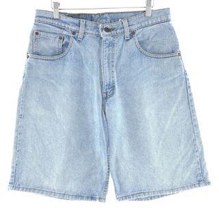 リーバイス(Levi's)の古着 90年代 リーバイス Levi's 560 LOOSE FIT デニムショーツ ハーフパンツ USA製 メンズw32 ヴィンテージ /eaa382437(ショートパンツ)