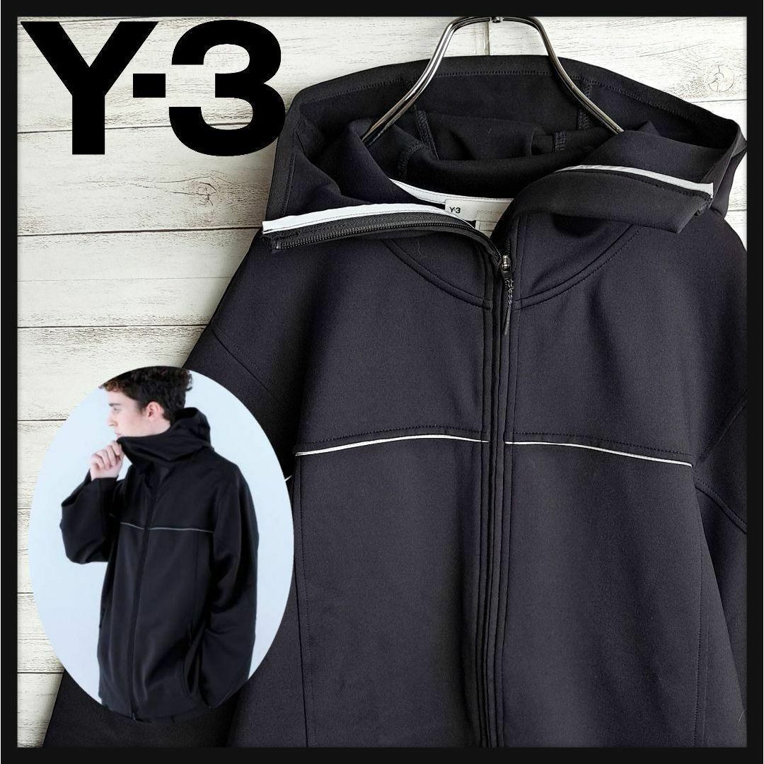 Y-3(ワイスリー)の【レアデザイン】ワイスリー トラックジャケット ハイネック ジャージ ロゴ メンズのトップス(ジャージ)の商品写真