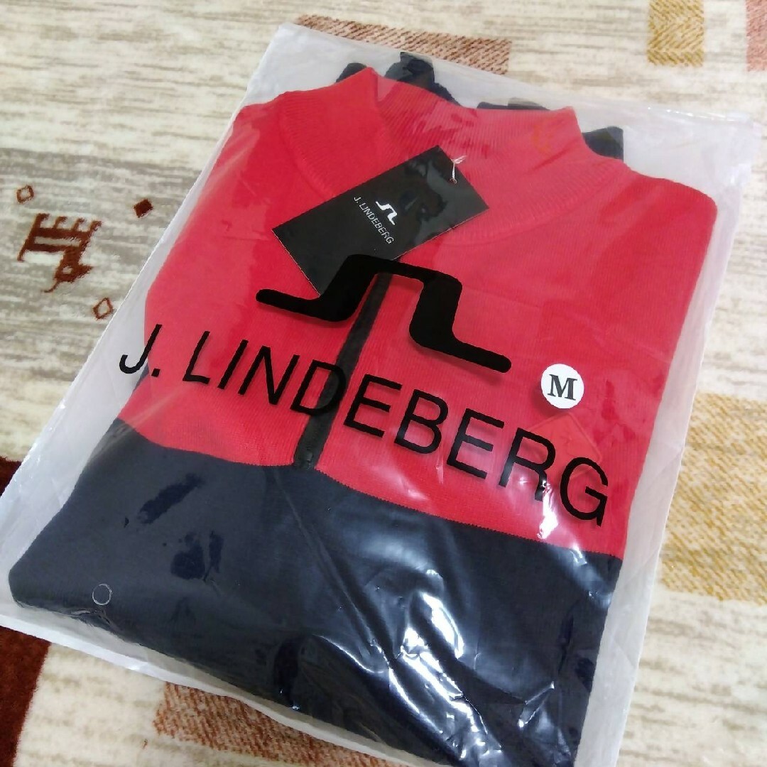 J.LINDEBERG(ジェイリンドバーグ)のJ.LINDEBERG   ジェーリンドバーグ　長袖ニット　メンズゴルフウエア スポーツ/アウトドアのゴルフ(ウエア)の商品写真