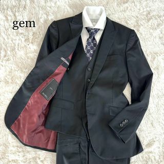 GEM TETE DE HOMME スリーピーススーツ ブラック サイズ6(その他)