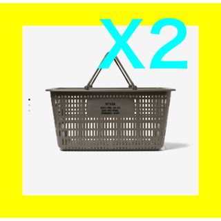 ダブルタップス(W)taps)の2個セット24SS WTAPS GARAGE BASKET  カゴ バスケット(バスケット/かご)