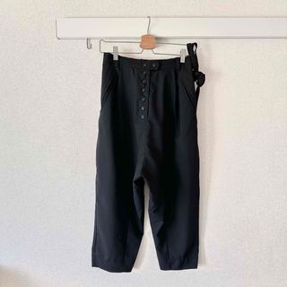 ビュルデサボン(bulle de savon)のbulledesavon 吊りクロップドパンツ(クロップドパンツ)