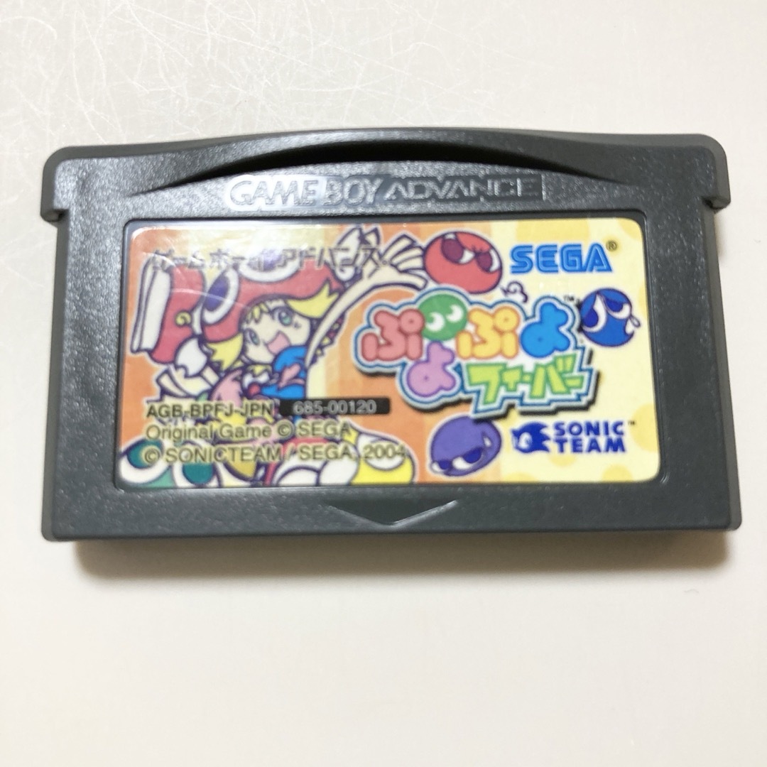 ゲームボーイアドバンス(ゲームボーイアドバンス)のぷよぷよフィーバー GBA ゲームボーイアドバンス エンタメ/ホビーのゲームソフト/ゲーム機本体(携帯用ゲームソフト)の商品写真