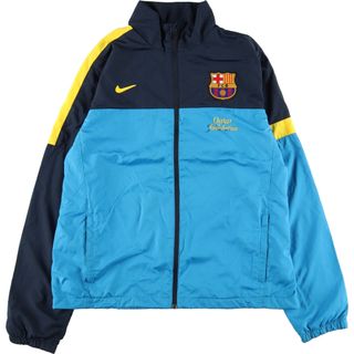 ナイキ(NIKE)の古着 ナイキ NIKE FCバルセロナ ウインドブレーカー メンズL /eaa435987(ナイロンジャケット)