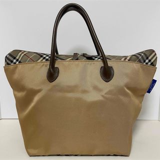 バーバリーブルーレーベル(BURBERRY BLUE LABEL)のBURBERRY バーバリー ブルーレーベル 大容量 トートバッグ ノバチェック(トートバッグ)