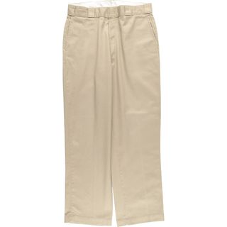 ディッキーズ(Dickies)の古着 80年代 ディッキーズ Dickies ワークパンツ USA製 メンズw35 ヴィンテージ /eaa435241(ワークパンツ/カーゴパンツ)