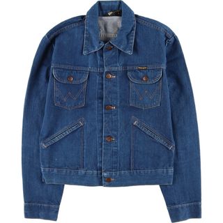 ラングラー(Wrangler)の古着 70年代 ラングラー Wrangler デニムジャケット Gジャン レディースM ヴィンテージ /eaa435577(Gジャン/デニムジャケット)