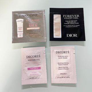 ディオール(Dior)の新品未使用　デパコス　下地　日焼け止め　サンプル　ランコム　ディオール　デコルテ(化粧下地)