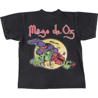 古着 ROCK T.G. Mago de Oz マゴ デ オス  両面プリント バンドTシャツ バンT メンズL/eaa436268(Tシャツ/カットソー(半袖/袖なし))