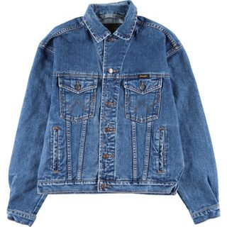 ラングラー(Wrangler)の古着 ラングラー Wrangler AUTHENTIC WESTERN デニムジャケット Gジャン メンズS /eaa435041(Gジャン/デニムジャケット)