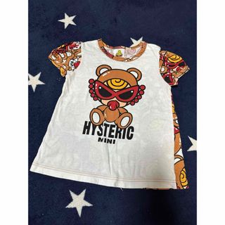 ヒステリックミニ(HYSTERIC MINI)のヒスミニ ブラウンテディチュニック(Tシャツ/カットソー)