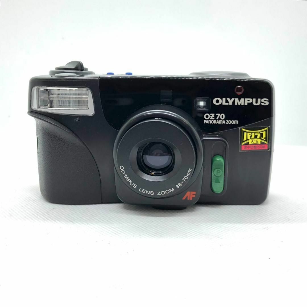 OLYMPUS(オリンパス)の【C4491】OLYMPUS OZ70 PANORAMA ZOOM 全自動カメラ スマホ/家電/カメラのカメラ(フィルムカメラ)の商品写真