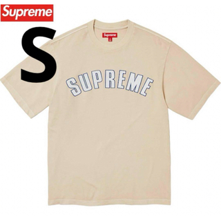 シュプリーム(Supreme)のSupreme Cracked Arc S/S Top Light Tan S(Tシャツ/カットソー(半袖/袖なし))