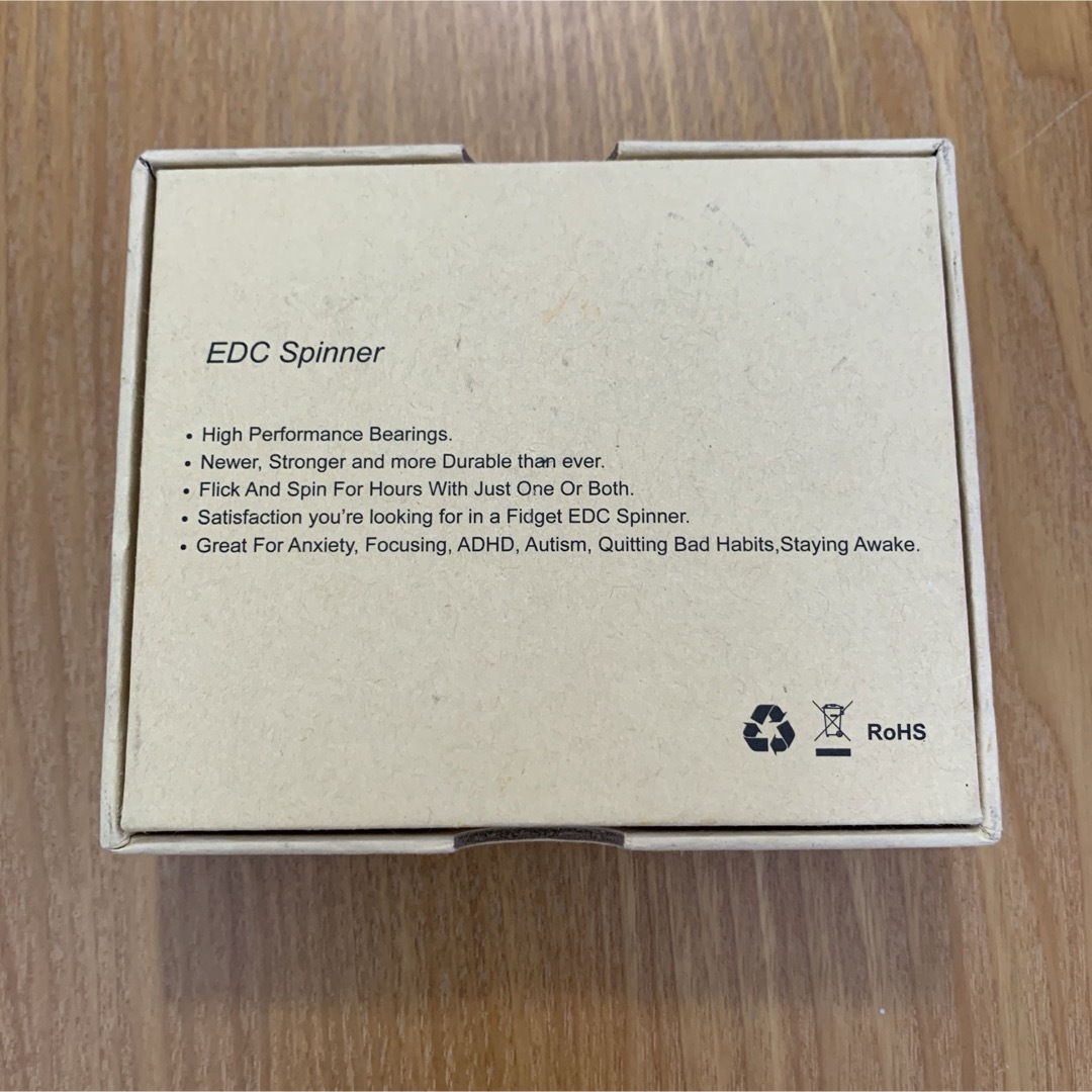 EDCスピナー エンタメ/ホビーのおもちゃ/ぬいぐるみ(その他)の商品写真