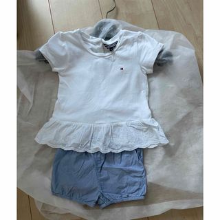 トミーヒルフィガー(TOMMY HILFIGER)のトミーフィルフィガー♡セットアップ(Tシャツ/カットソー)