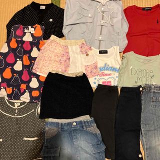 オリーブデオリーブ(OLIVEdesOLIVE)の女の子まとめ売り　13着　90 イーストボーイ　gapなど パンツ トップス(ワンピース)