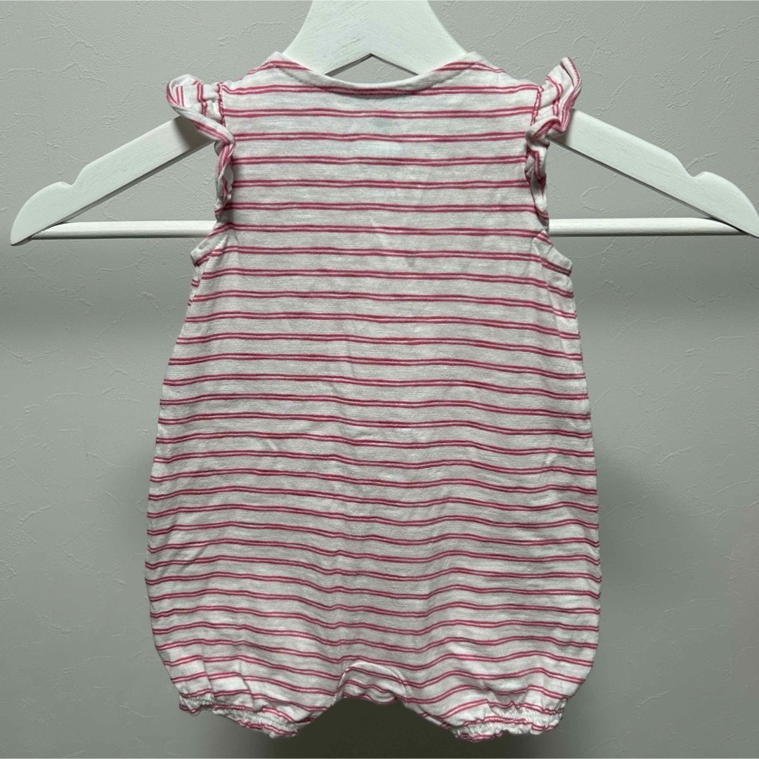 GAP(ギャップ)のGAP Baby  フリル　ロンパース キッズ/ベビー/マタニティのベビー服(~85cm)(ロンパース)の商品写真