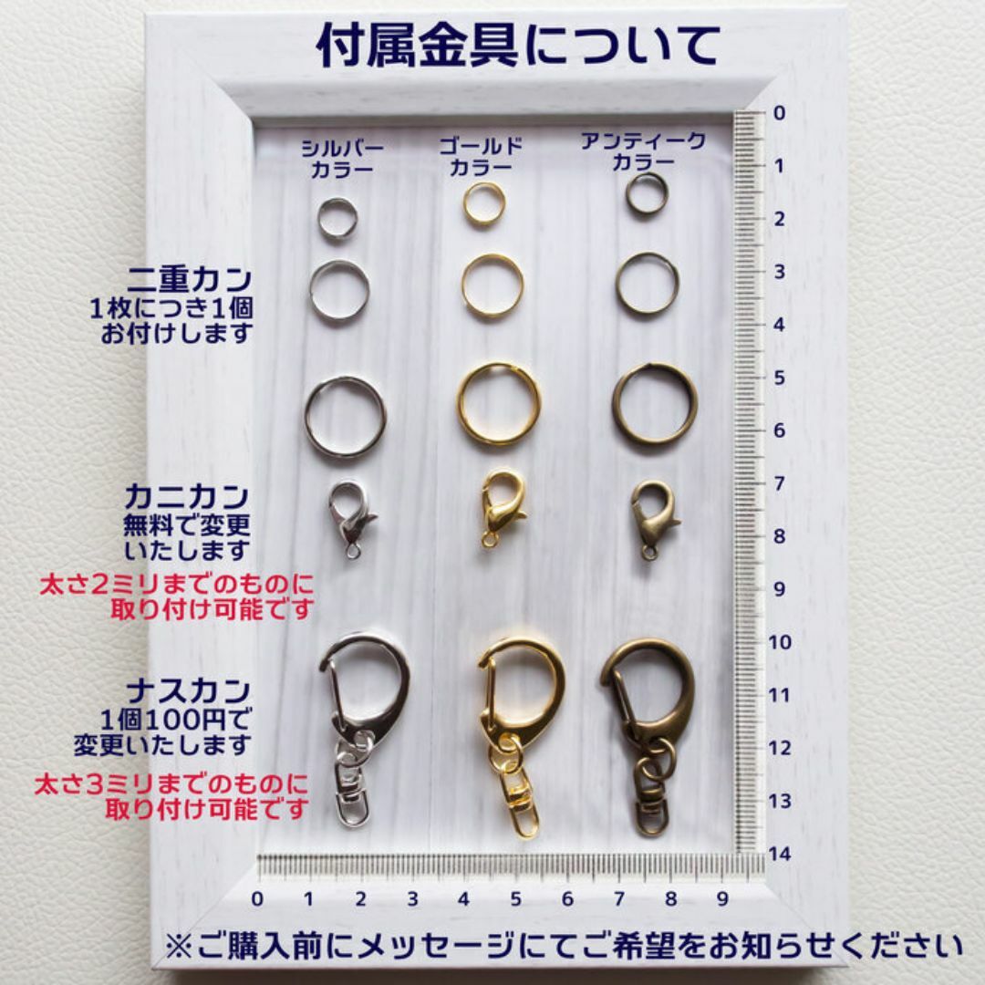 迷子札ʚ=ɞオーダーメイド　アルミプレート骨型　両面彫刻 その他のペット用品(犬)の商品写真