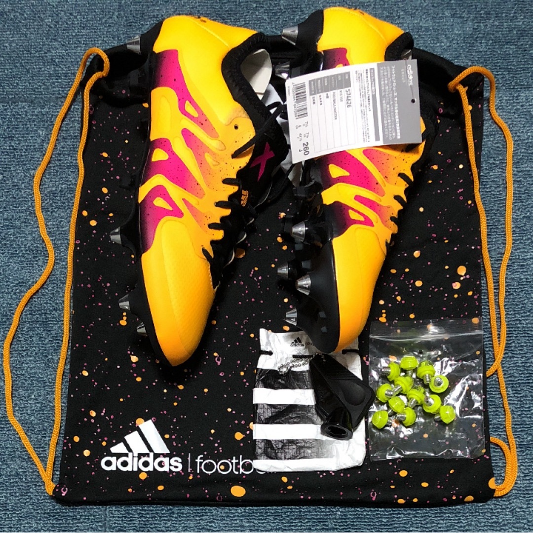 adidas(アディダス)の【激レア！】adidas X 15.1 SG 26.0cm スポーツ/アウトドアのサッカー/フットサル(シューズ)の商品写真