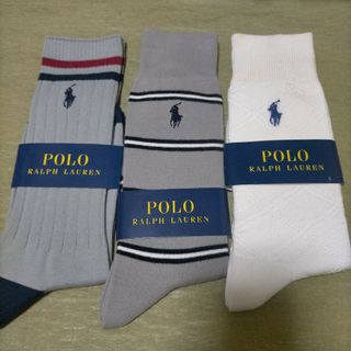 ポロラルフローレン(POLO RALPH LAUREN)のラルフローレンRALPH LAUREN　メンズソックス　２５−２７(ソックス)