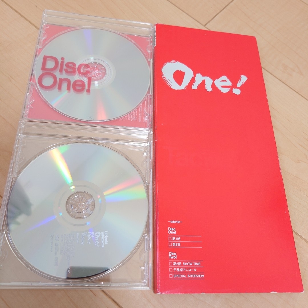 タッキー＆翼(タッキーアンドツバサ)のOne！-the history of Tackey まとめ売り エンタメ/ホビーのDVD/ブルーレイ(舞台/ミュージカル)の商品写真