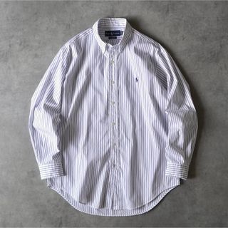 ラルフローレン(Ralph Lauren)の90s~00s Ralph Lauren ストライプ ボタンダウンシャツ(シャツ)